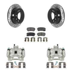 Transit Auto KCD-100602T Disc Brake Kit for 2010-2016 Kia Sportage, Hyundai Tucson - Rear product image