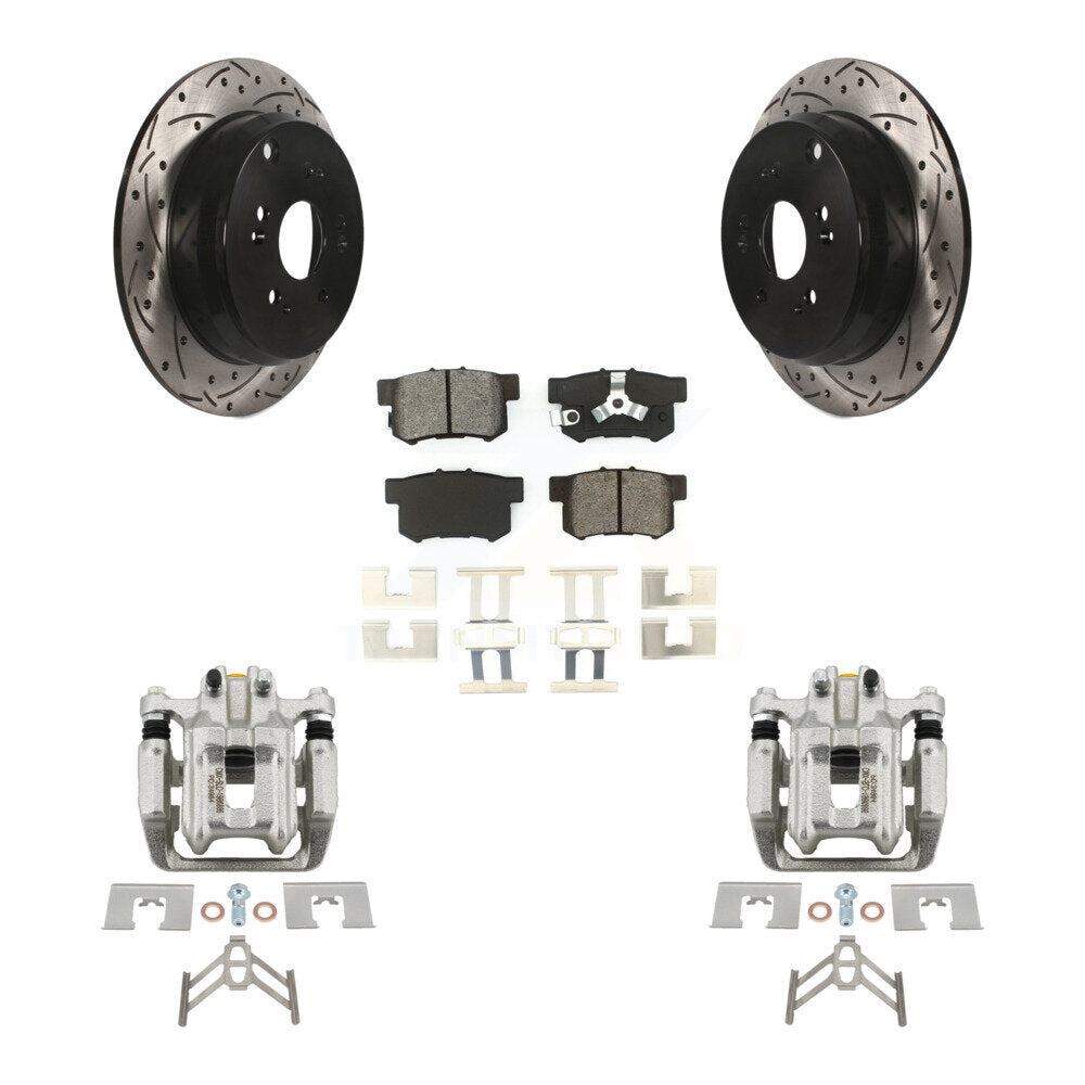 Transit Auto KCD-100603S Disc Brake Kit for 2007-2018 Acura RDX, Honda CR-V - Rear product image