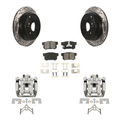 Transit Auto KCD-100603S Disc Brake Kit for 2007-2018 Acura RDX, Honda CR-V - Rear product image