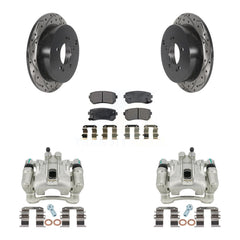 Transit Auto KCD-100603T Disc Brake Kit for 2010-2016 Kia Sportage, Hyundai Tucson - Rear product image