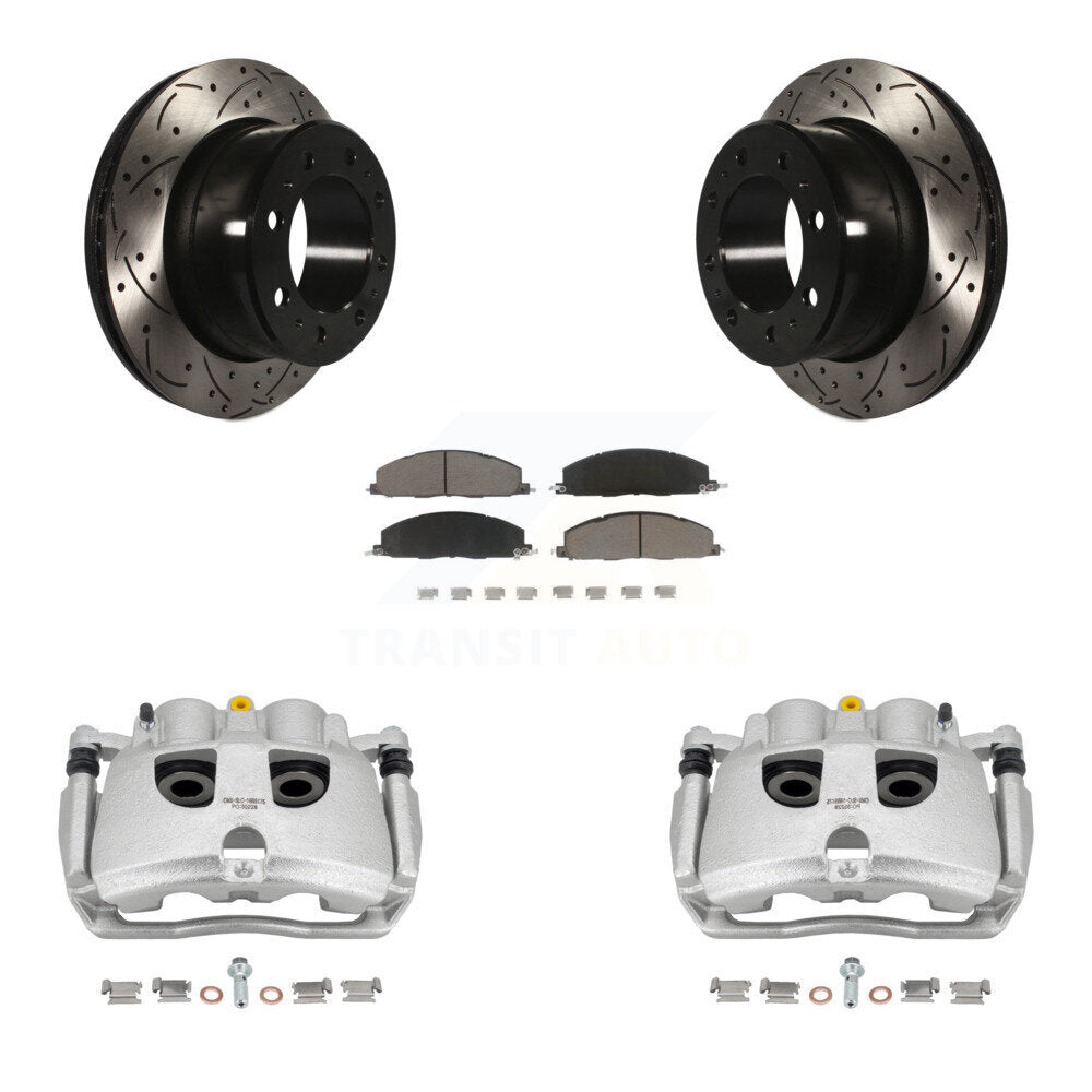 Transit Auto KCD-100604C Disc Brake Kit for 2009-2018 Ram 2500, Ram 3500, Dodge Ram 2500 & more - Rear product image