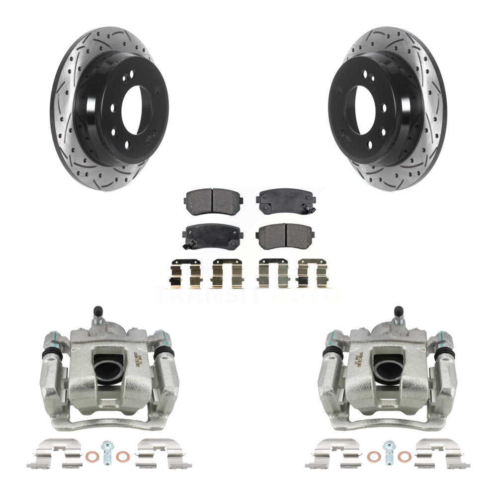 Transit Auto KCD-100604T Disc Brake Kit for 2016 Kia Sportage - Rear product image