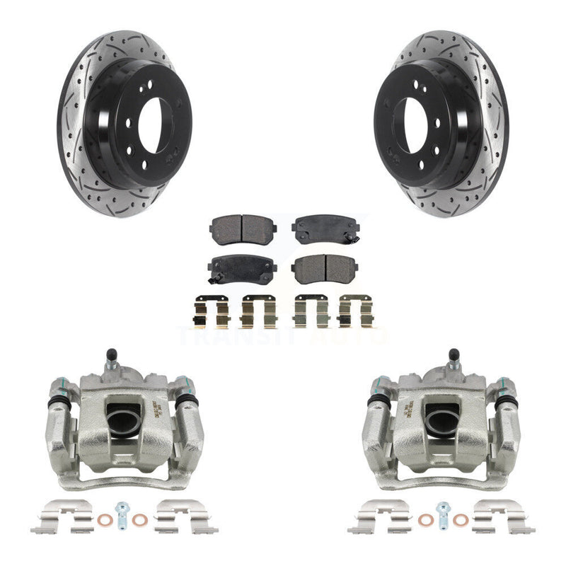Transit Auto KCD-100604T Disc Brake Kit for 2016 Kia Sportage - Rear product image
