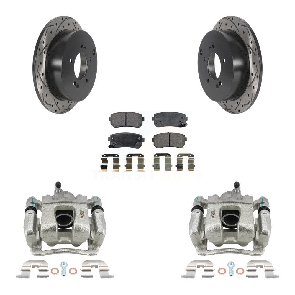Transit Auto KCD-100605T Disc Brake Kit for 2016 Kia Sportage - Rear product image