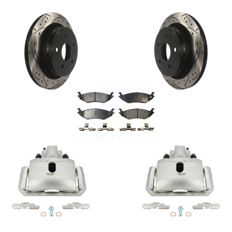 Transit Auto KCD-100606P Disc Brake Kit for 2002-2004 Dodge Ram 1500 - Rear product image