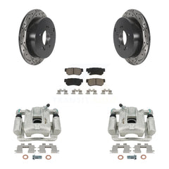 Transit Auto KCD-100607C Disc Brake Kit for 2001-2006 Hyundai Santa Fe - Rear product image