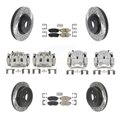 Transit Auto KCD-100607N Disc Brake Kit for 2014-2018 Subaru Forester - Front and Rear product image