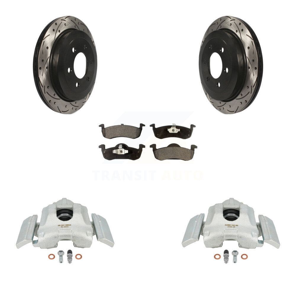 Transit Auto KCD-100607P Disc Brake Kit for 2007-2017 Ford Expedition, Lincoln Navigator - Rear product image