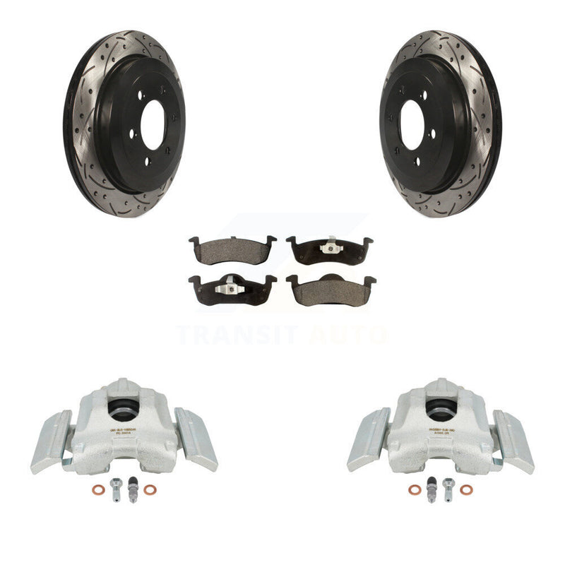 Transit Auto KCD-100607P Disc Brake Kit for 2007-2017 Ford Expedition, Lincoln Navigator - Rear product image