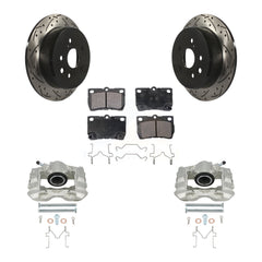 Transit Auto KCD-100607T Disc Brake Kit for 2006-2013 Lexus IS250 - Rear product image
