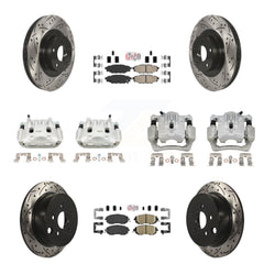 Transit Auto KCD-100608N Disc Brake Kit for 2013-2018 Subaru Crosstrek, Subaru Forester, Subaru XV Crosstrek - Front and Rear product image