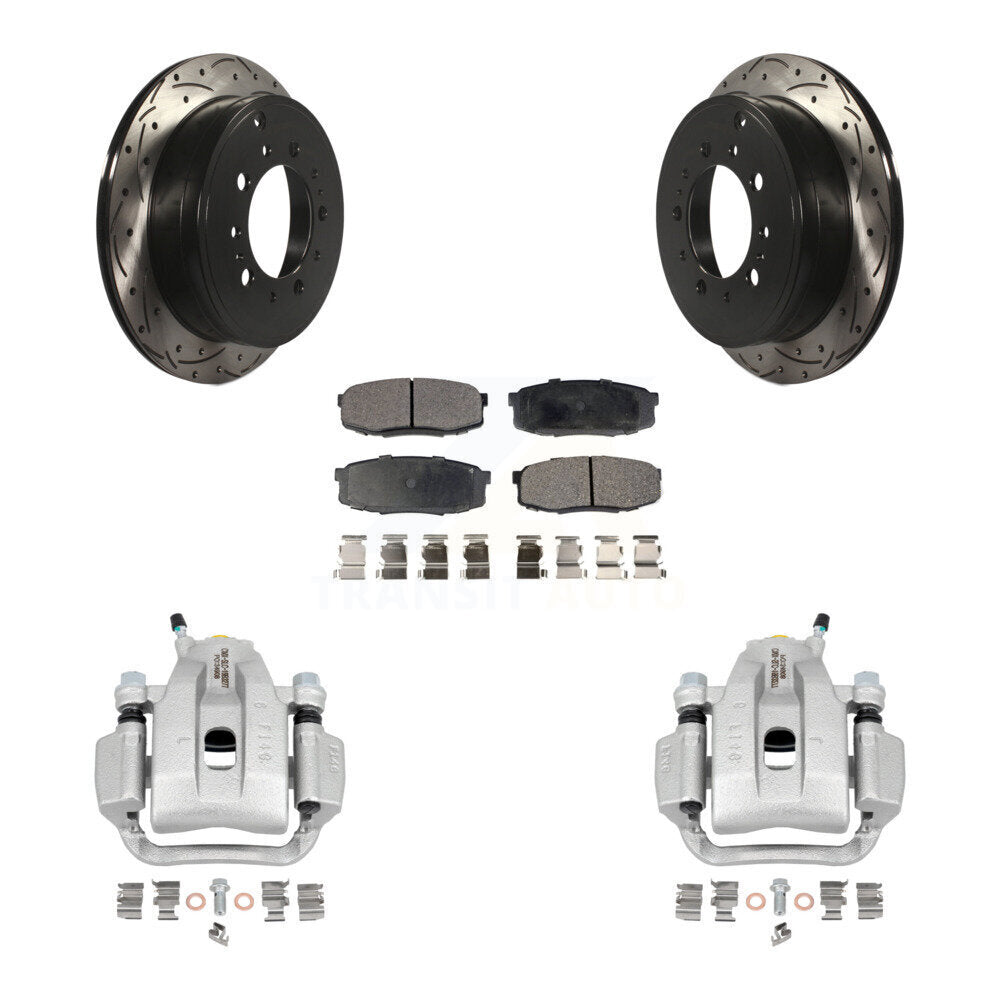Transit Auto KCD-100608P Disc Brake Kit for 2007-2016 Toyota Sequoia, Toyota Tundra - Rear product image