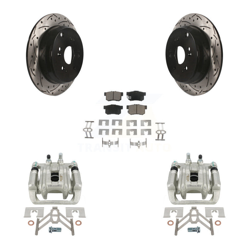 Transit Auto KCD-100609C Disc Brake Kit for 2007-2012 Acura RDX - Rear product image