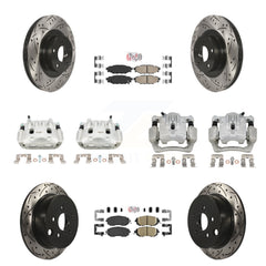 Transit Auto KCD-100609N Disc Brake Kit for 2013-2018 Subaru Crosstrek, Subaru Forester, Subaru XV Crosstrek - Front and Rear product image
