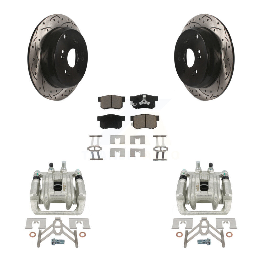Transit Auto KCD-100610C Disc Brake Kit for 2007-2012 Acura RDX, Honda CR-V - Rear product image