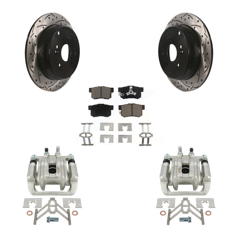 Transit Auto KCD-100610C Disc Brake Kit for 2007-2012 Acura RDX, Honda CR-V - Rear product image