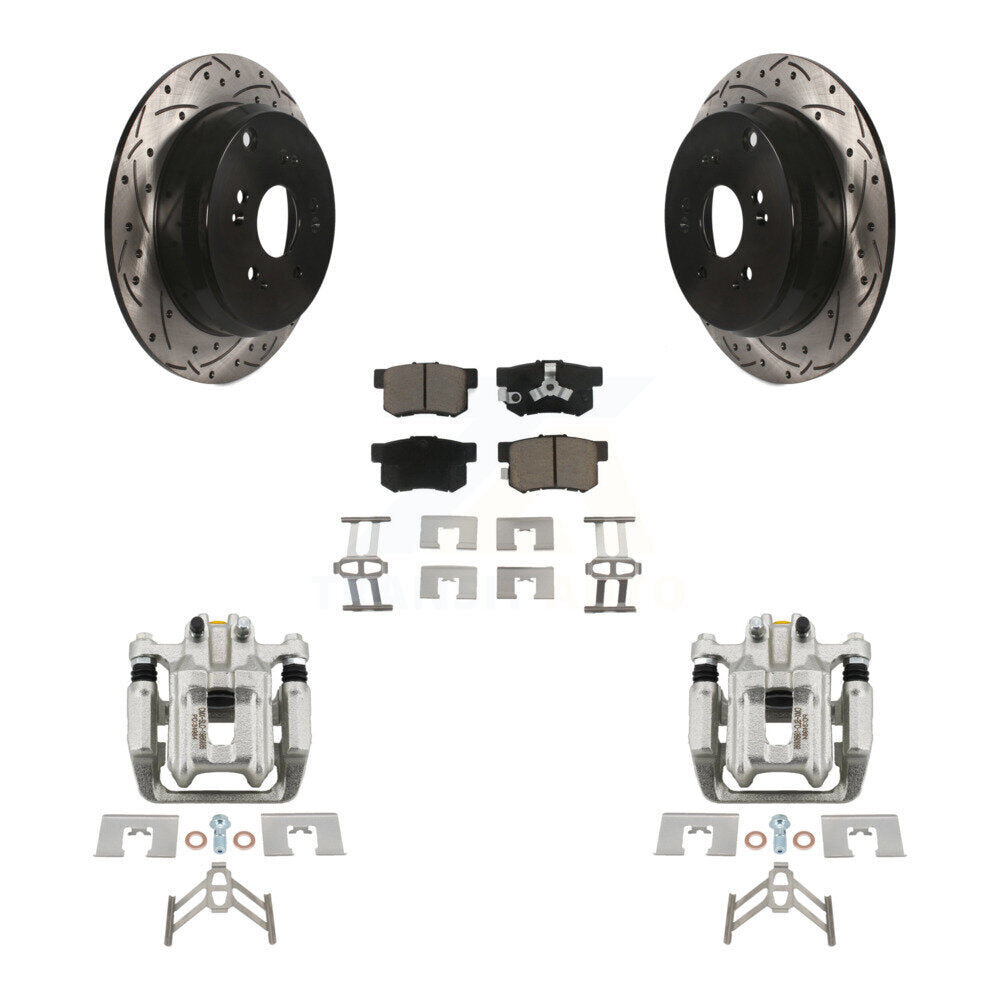Transit Auto KCD-100611C Disc Brake Kit for 2007-2018 Acura RDX, Honda CR-V - Rear product image