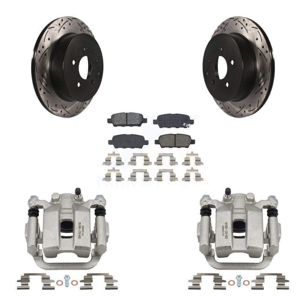 Transit Auto KCD-100611S Disc Brake Kit for 2003-2009 Nissan Quest, Nissan Murano - Rear product image