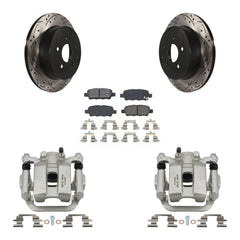 Transit Auto KCD-100611S Disc Brake Kit for 2003-2009 Nissan Quest, Nissan Murano - Rear product image
