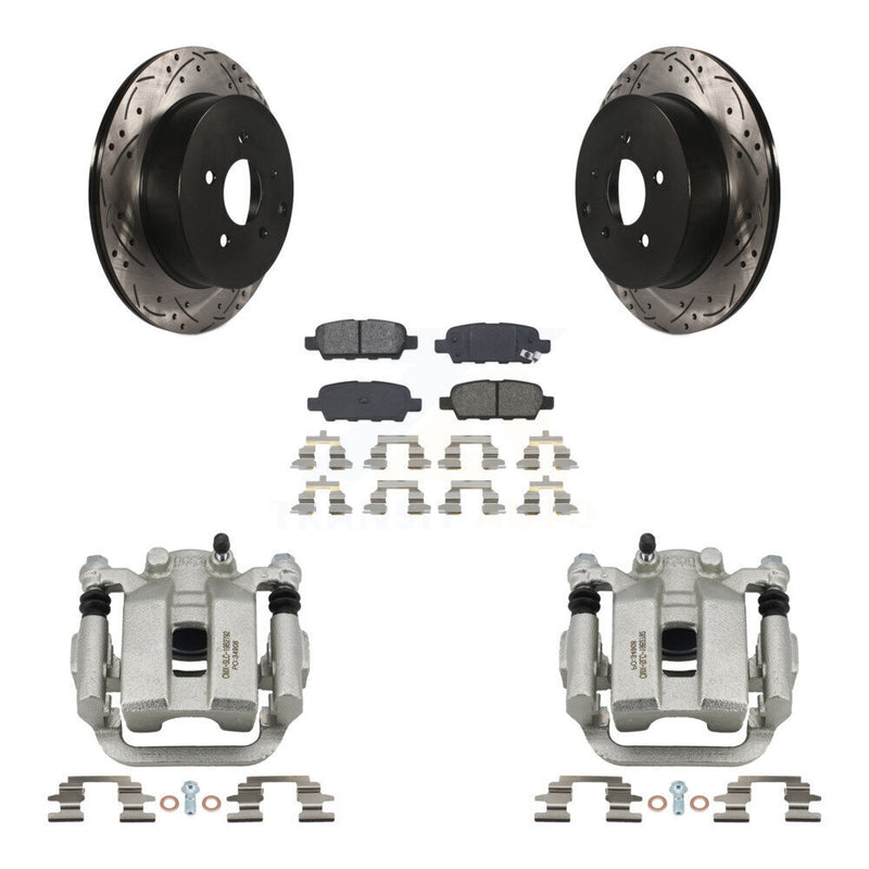 Transit Auto KCD-100611S Disc Brake Kit for 2003-2009 Nissan Quest, Nissan Murano - Rear product image