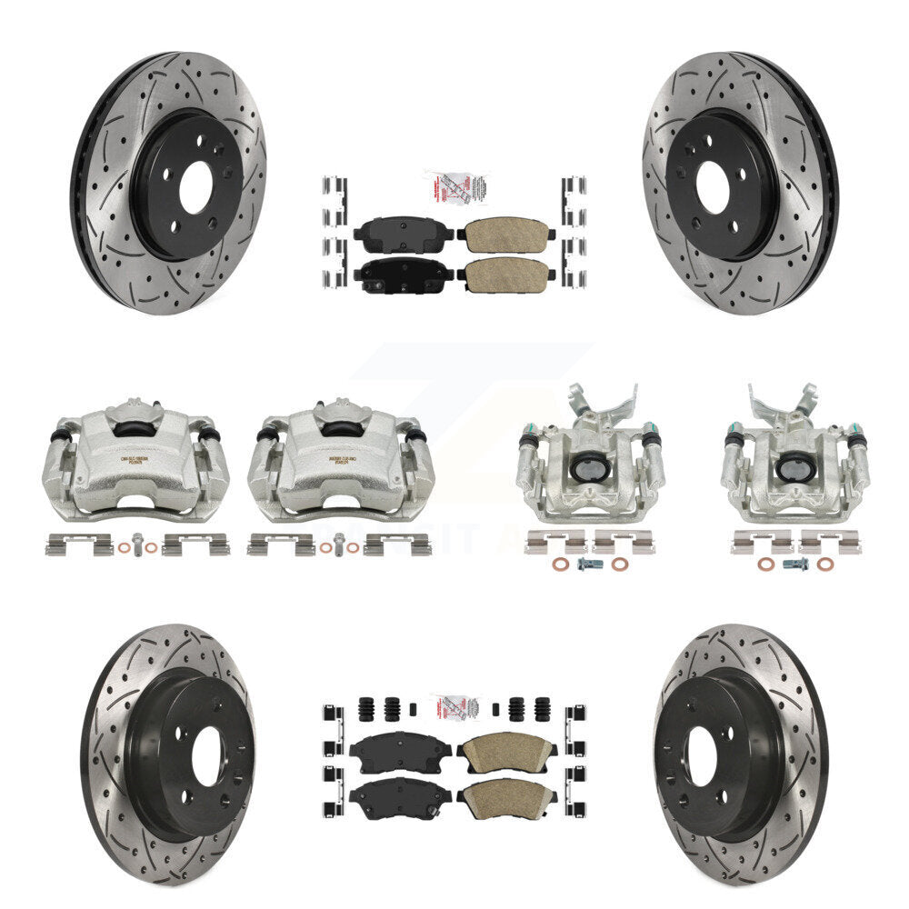 Transit Auto KCD-100613N Disc Brake Kit for 2013-2014 Chevrolet Sonic - Front and Rear product image