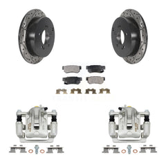 Transit Auto KCD-100614P Disc Brake Kit for 2005-2010 Hyundai Tucson, Kia Sportage - Rear product image