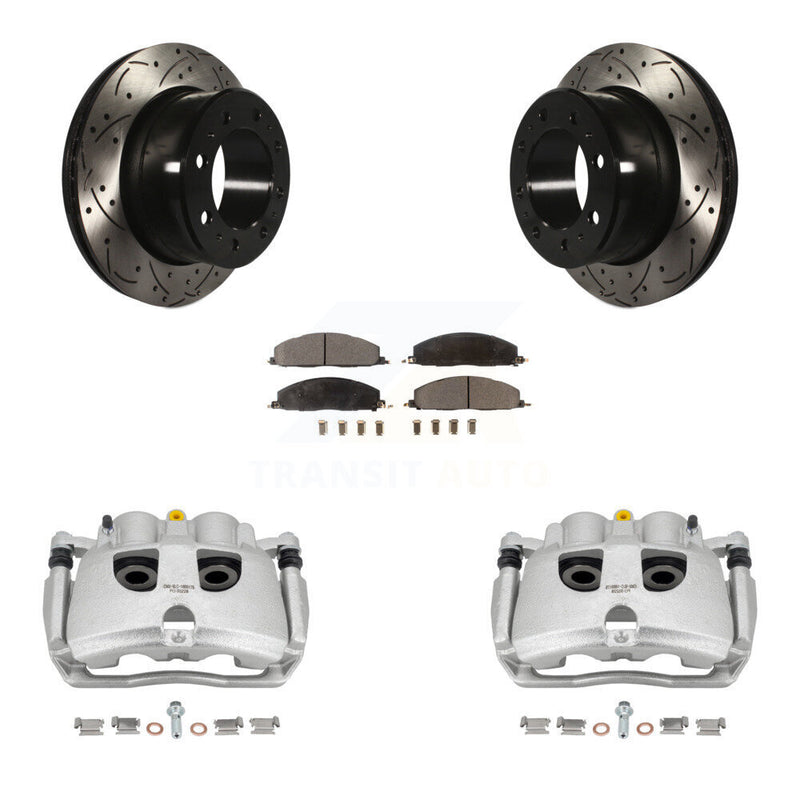 Transit Auto KCD-100615T Disc Brake Kit for 2009-2018 Ram 2500, Ram 3500, Dodge Ram 2500 & more - Rear product image