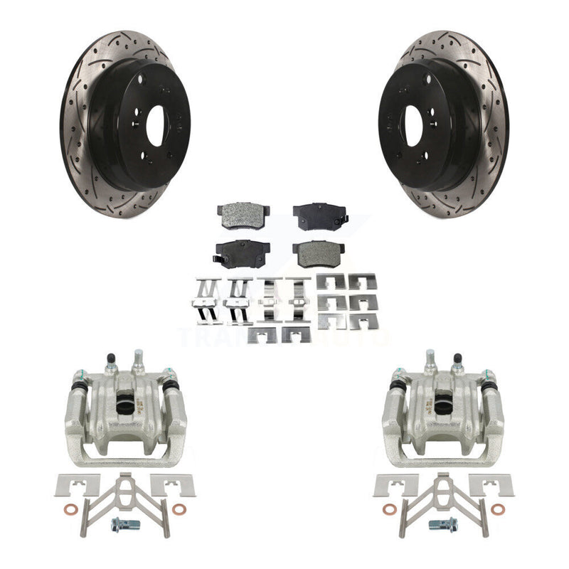 Transit Auto KCD-100616P Disc Brake Kit for 2007-2012 Acura RDX - Rear product image