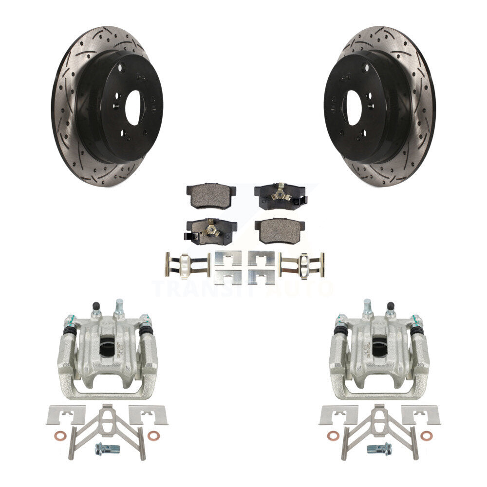Transit Auto KCD-100618P Disc Brake Kit for 2005-2006 Honda CR-V - Rear product image