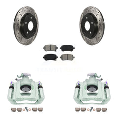 Transit Auto KCD-100618S Disc Brake Kit for 2008-2012 Ram C/V, Volkswagen Routan, Chrysler Town & Country & more - Rear product image
