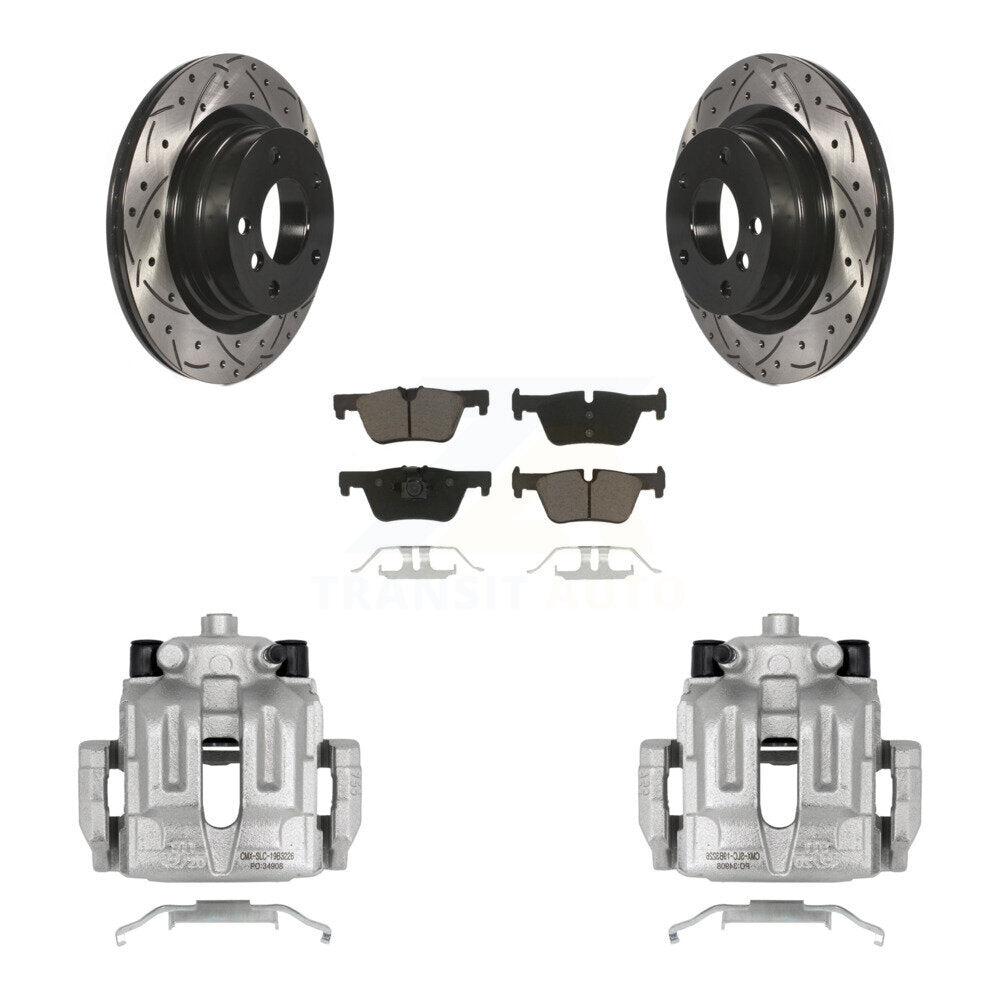 Transit Auto KCD-100619C Disc Brake Kit for 2012-2013 BMW 328i - Rear product image