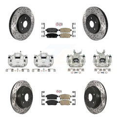 Transit Auto KCD-100619N Disc Brake Kit for 2013-2017 Buick Encore, Chevrolet Trax - Front and Rear product image