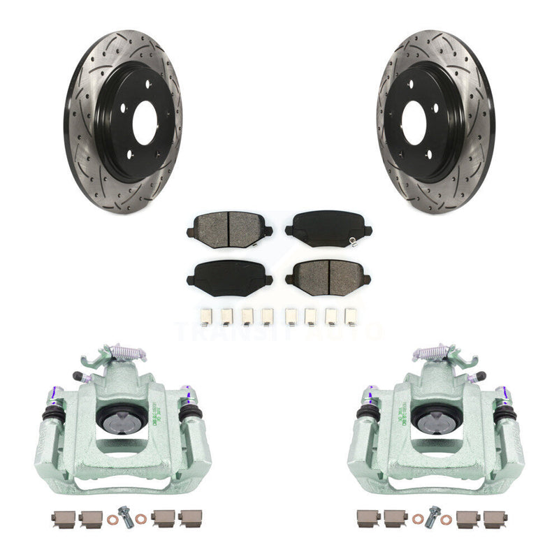 Transit Auto KCD-100619S Disc Brake Kit for 2012 Ram C/V - Rear product image