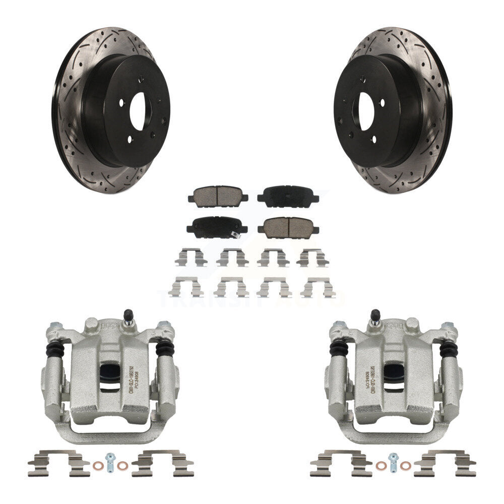 Transit Auto KCD-100620C Disc Brake Kit for 2003-2009 Nissan Quest, Nissan Murano - Rear product image