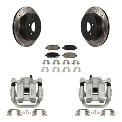 Transit Auto KCD-100620C Disc Brake Kit for 2003-2009 Nissan Quest, Nissan Murano - Rear product image