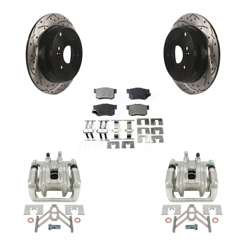Transit Auto KCD-100620T Disc Brake Kit for 2007-2012 Acura RDX - Rear product image