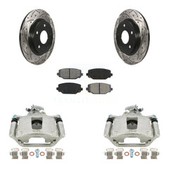 Transit Auto KCD-100621S Disc Brake Kit for 2017-2018 Dodge Grand Caravan - Rear product image