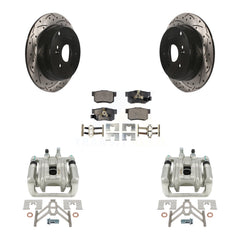 Transit Auto KCD-100621T Disc Brake Kit for 2007-2012 Acura RDX, Honda CR-V - Rear product image