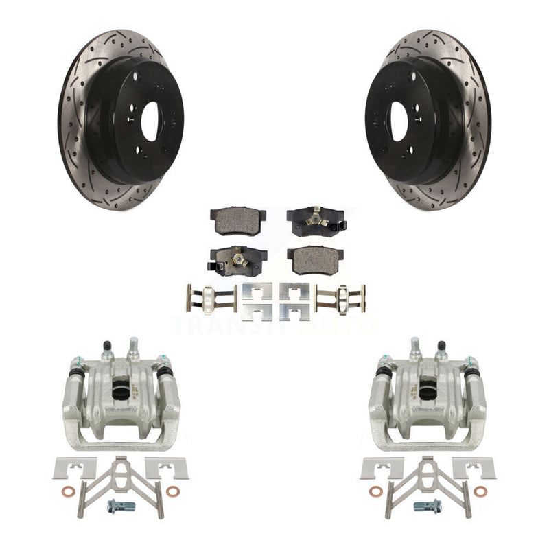 Transit Auto KCD-100621T Disc Brake Kit for 2007-2012 Acura RDX, Honda CR-V - Rear product image
