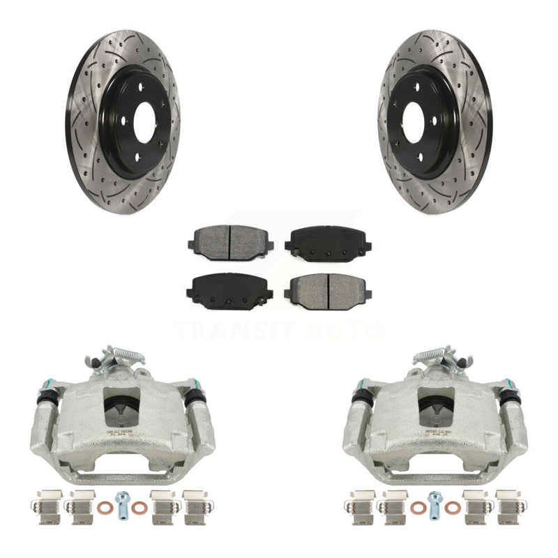 Transit Auto KCD-100622S Disc Brake Kit for 2017-2020 Dodge Grand Caravan - Rear product image