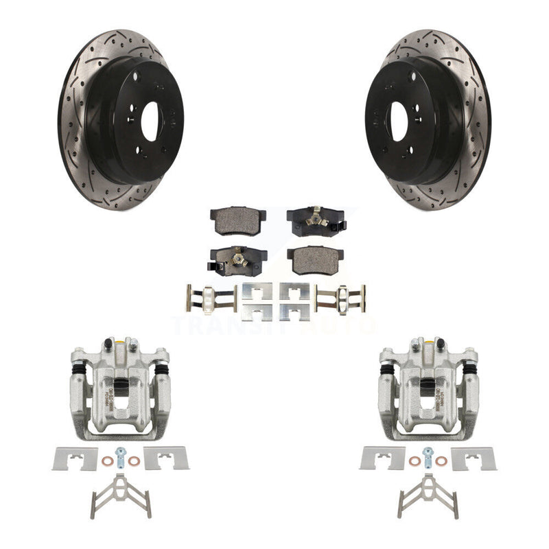 Transit Auto KCD-100622T Disc Brake Kit for 2007-2018 Acura RDX, Honda CR-V - Rear product image