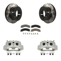 Transit Auto KCD-100623C Disc Brake Kit for 2011-2019 Chevrolet Suburban 3500 HD, Chevrolet Silverado 2500 HD, Chevrolet Silverado 3500 HD & more - Rear product image