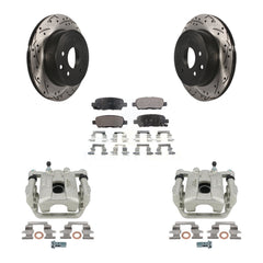 Transit Auto KCD-100623P Disc Brake Kit for 2005-2015 Nissan Rogue Select, Nissan Rogue, Nissan X-Trail - Rear product image