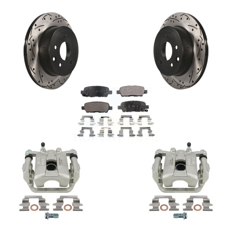 Transit Auto KCD-100623P Disc Brake Kit for 2005-2015 Nissan Rogue Select, Nissan Rogue, Nissan X-Trail - Rear product image