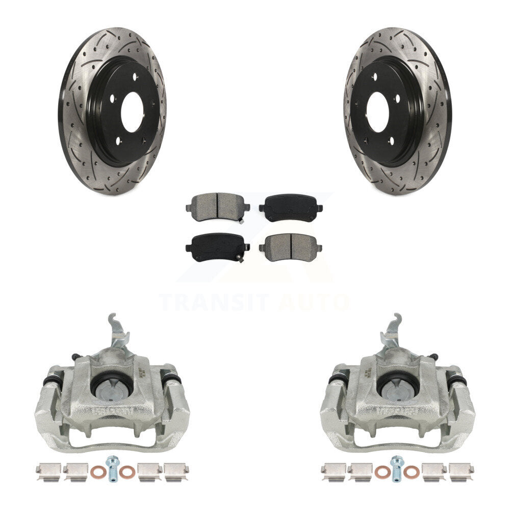 Transit Auto KCD-100623S Disc Brake Kit for 2009-2011 Dodge Journey - Rear product image