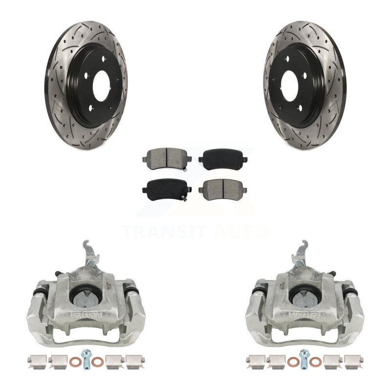 Transit Auto KCD-100623S Disc Brake Kit for 2009-2011 Dodge Journey - Rear product image