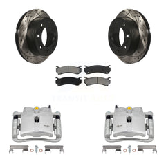 Transit Auto KCD-100624S Disc Brake Kit for 1999-2009 Chevrolet Silverado 1500 HD Classic, Chevrolet Suburban 2500, GMC Sierra 1500 HD Classic & more - Rear product image