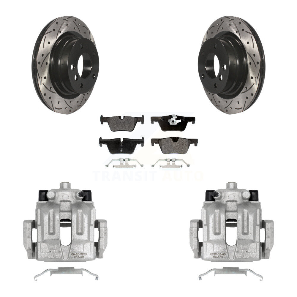 Transit Auto KCD-100625P Disc Brake Kit for 2012-2013 BMW 328i - Rear product image
