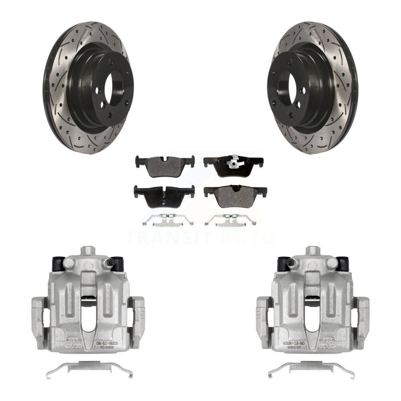 Transit Auto KCD-100625P Disc Brake Kit for 2012-2013 BMW 328i - Rear product image