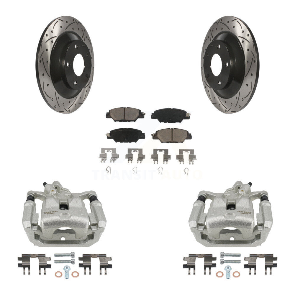 Transit Auto KCD-100626C Disc Brake Kit for 2016-2022 Mazda CX-5 - Rear product image